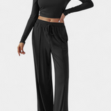 Marilena – Set crop top din viscoză
