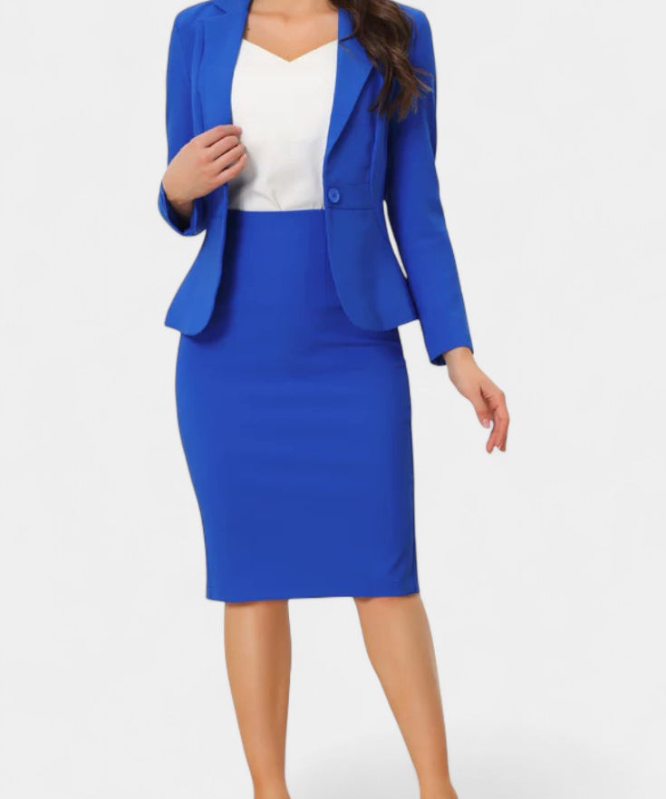 Ema – Costum cu sacou și fustă