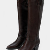 Sorinela – Cizme maro stil equestrian