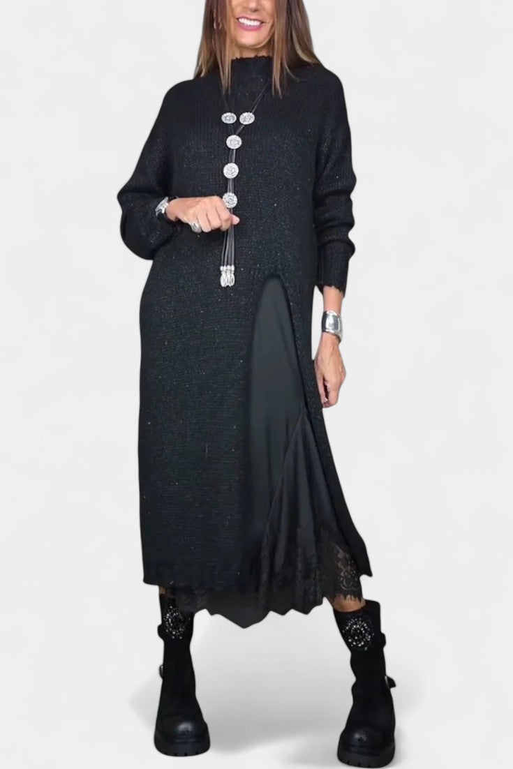 Teodosia – Set rochie și pulover lung