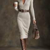 Liliana – Rochie reiată cu curea