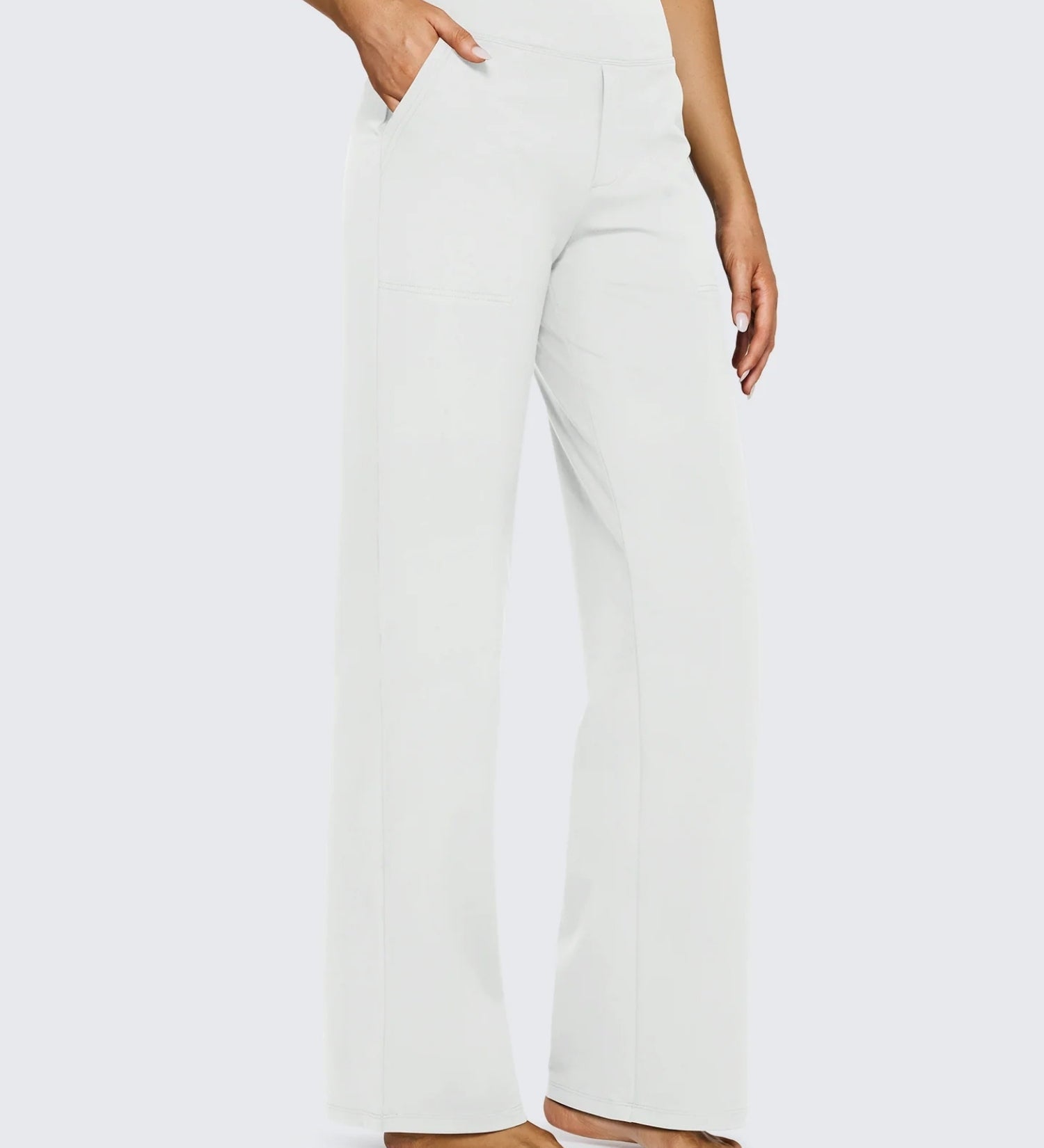 Nicola – Pantaloni largi cu talie înaltă