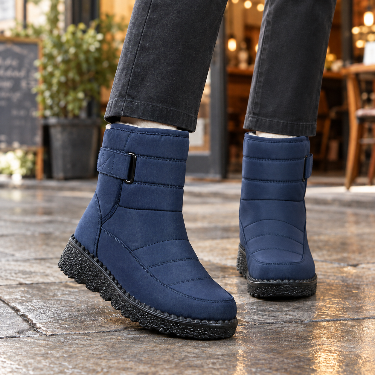 Letiția – Botine de zăpadă cu velcro