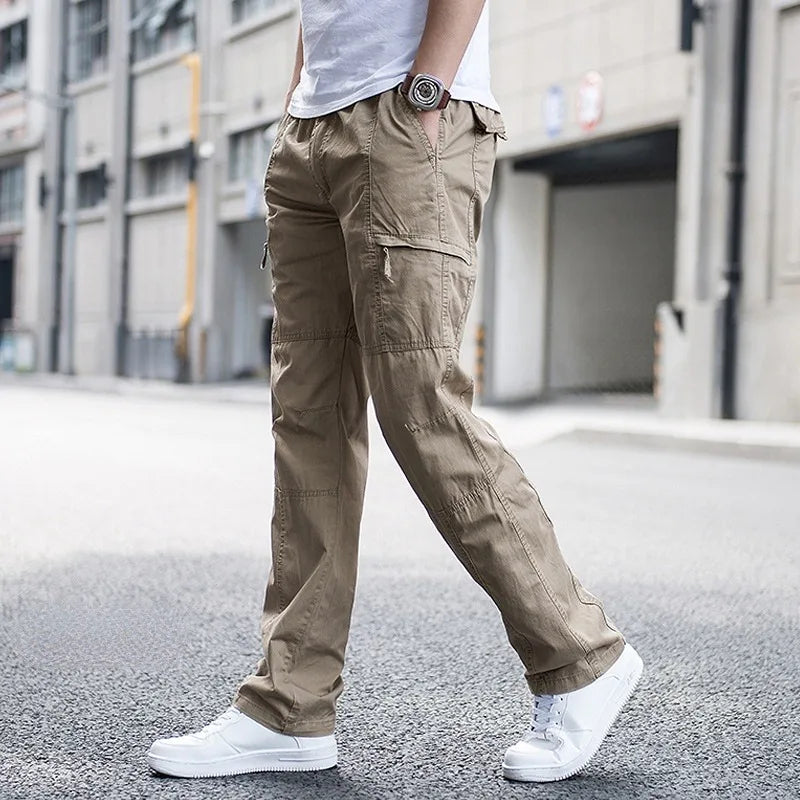 Paul – Pantaloni cargo cu buzunare laterale