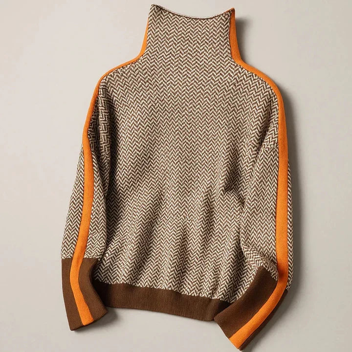 Marina – Pulover cu model chevron