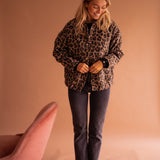 Lelia – Jachetă tip cămașă leopard