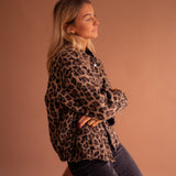 Lelia – Jachetă tip cămașă leopard