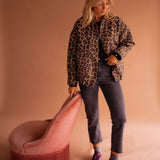 Lelia – Jachetă tip cămașă leopard