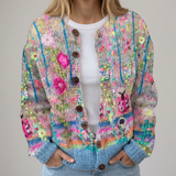 Zinica – Cardigan floral de toamnă