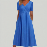 Ramira – Rochie midi cu bust încrucișat