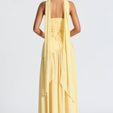 Nineta – Rochie lungă de seară cu șliț