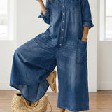 Anca – Salopetă din denim