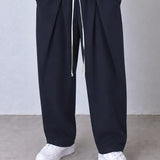 Viorel – Pantaloni bleumarin cu pense