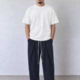 Viorel – Pantaloni bleumarin cu pense