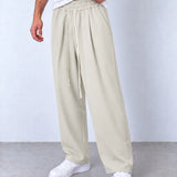 Victor – Pantaloni crem cu pense