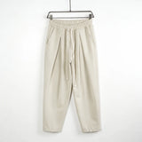 Victor – Pantaloni crem cu pense