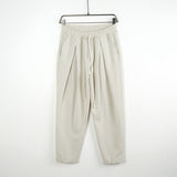 Victor – Pantaloni crem cu pense