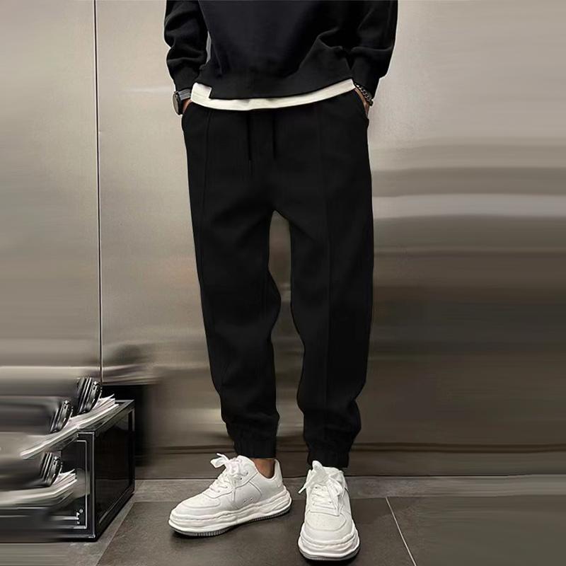 Sergiu – Pantaloni jogger cu manșetă