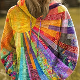 Alida – Hanorac cu soare patchwork