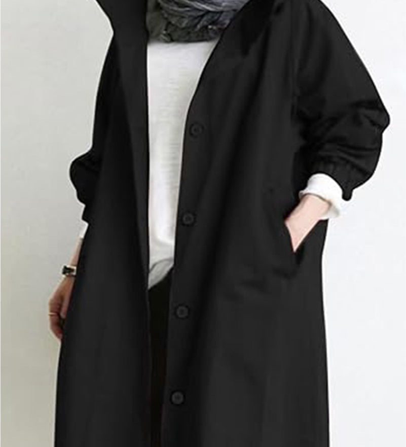 Marilena – Trenci oversized cu glugă