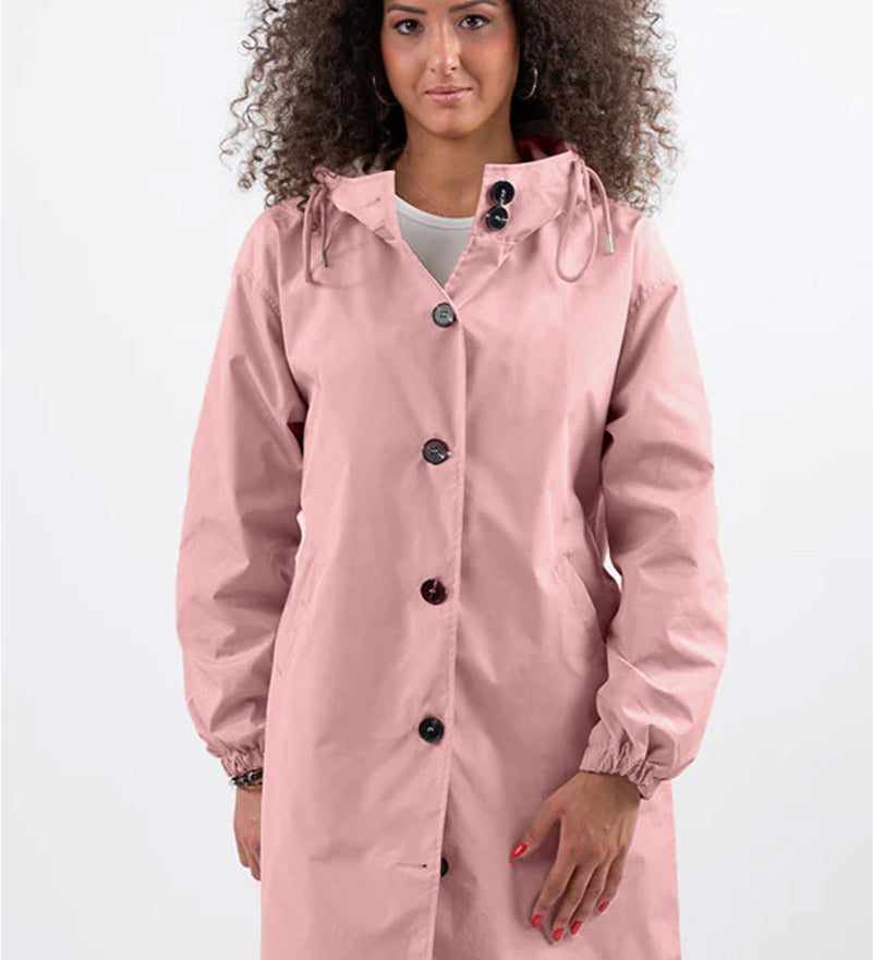 Marilena – Trenci oversized cu glugă