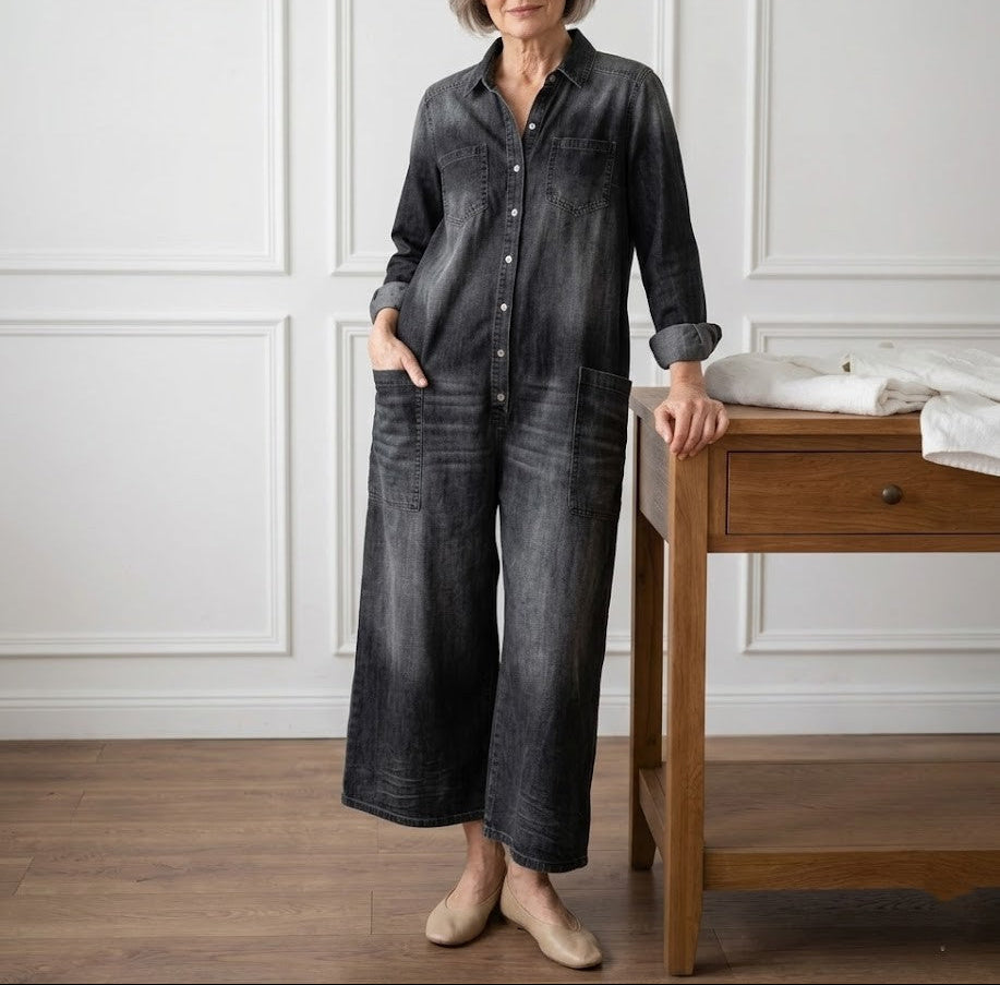 Anca – Salopetă din denim