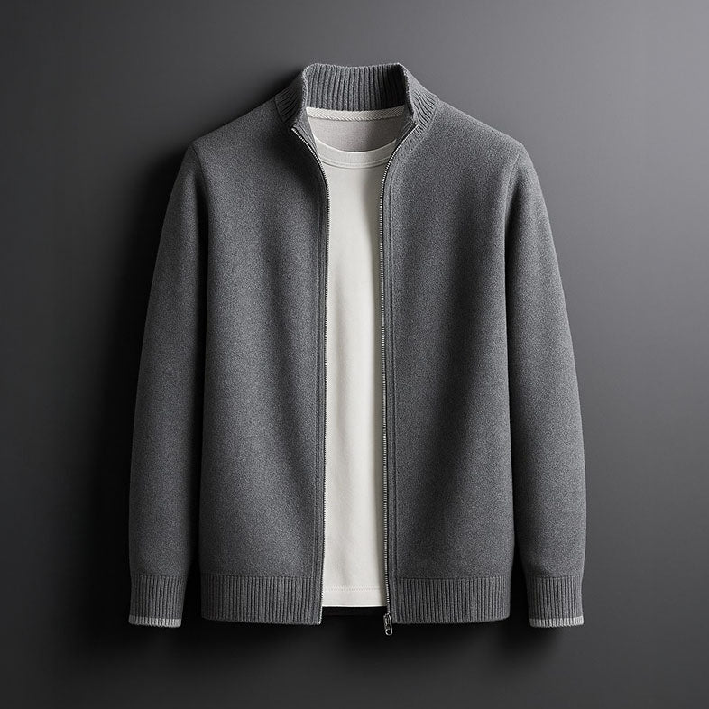 Horia – Cardigan tricotat cu fermoar