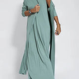 Safta – Rochie lungă cu cardigan